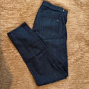rag & bone Men's Indigo Straight Jeans